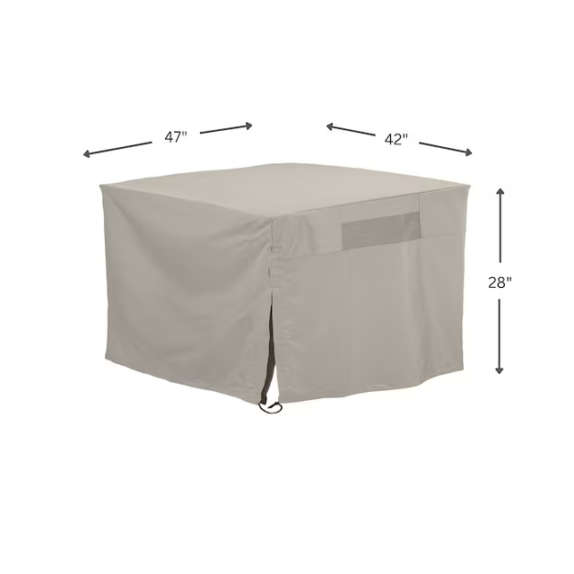 RELIABILT 47-in x 42-in x 28-in Polyester Evaporative Cooler Cover