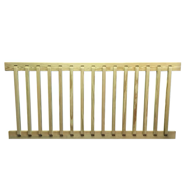 Severe Weather 6-ft x 33-in Pressure Treated Wood Deck Rail Kit