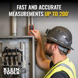 Klein Tools 200-ft Indoor/Outdoor Green Laser Distance Measurer