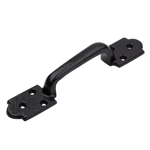 Tirador de puerta negro de 8-1/2 pulgadas de National Hardware