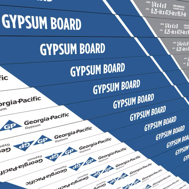 Panel de yeso normal ToughRock de 1/4 pulg., 4 pies x 8 pies
