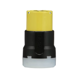 Eaton Arrow Hart 30-Amp 125-Volt NEMA L5-30c 3-wire Grounding Industrial Locking Connector, Yellow