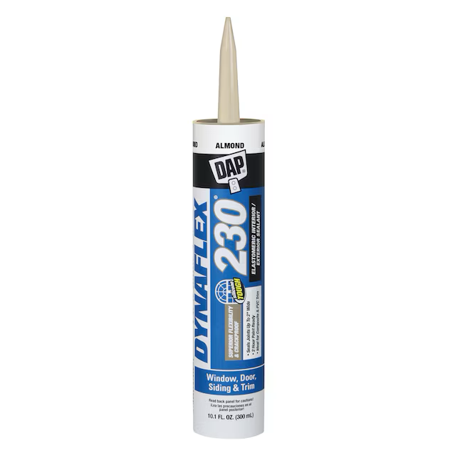 DAP Dynaflex 230 10.1-oz Almond Paintable Latex Caulk