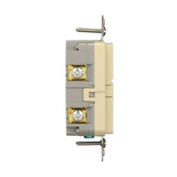 Eaton 15-Amp 125-volt Tamper Resistant GFCI Residential Decorator Outlet, Ivory