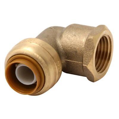 SharkBite 3/4 in. x 3/4 in. FNPT Brass Push Female Adapter Elbow