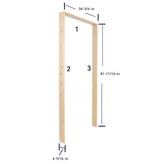 RELIABILT 2.063-in x 4.5625-in x 6.8-ft Pine Door Jamb Kit