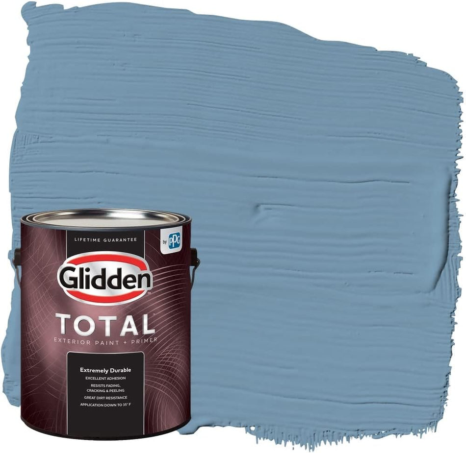 Glidden Total Exterior Paint &amp; Primer semibrillante, American Anthem