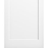 RELIABILT  1-panel Smooth Hollow Core Primed Molded Composite Slab Door with Lockset Bore