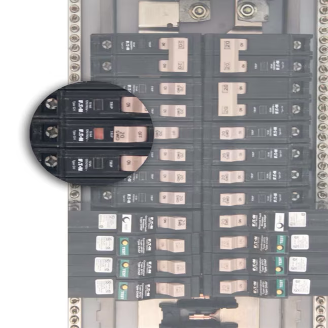 Eaton Type CH 50-Amp 2-Pole Standard Trip Circuit Breaker