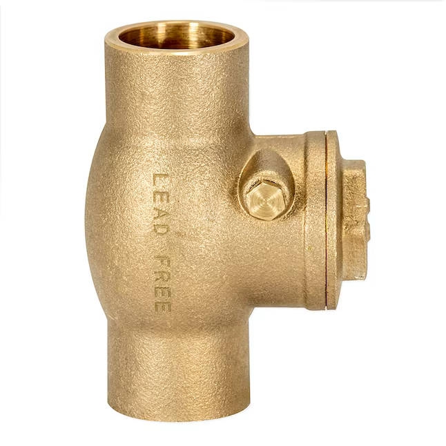 EZ-FLO Brass 3/4-in Copper Sweat Swing Check Valve