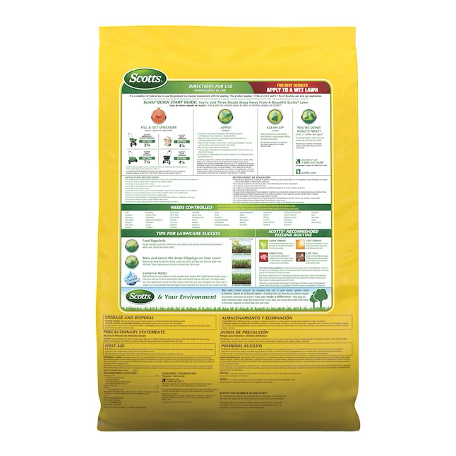 Scotts Turf Builder Weed and Feed5 11.32-lb 4000-sq ft 28-0-3 All-purpose Weed & Feed Fertilizer