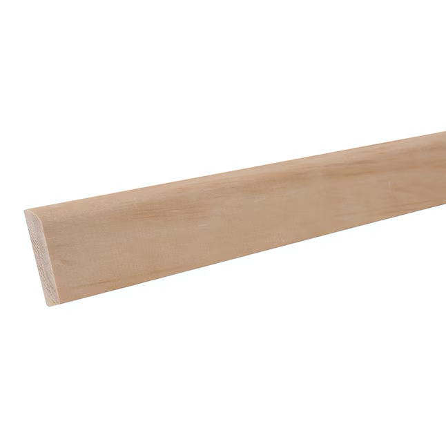 RELIABILT 5/16-in x 1-1/2-in x 8-ft Modern Unfinished Pine 3402 Baseboard Moulding