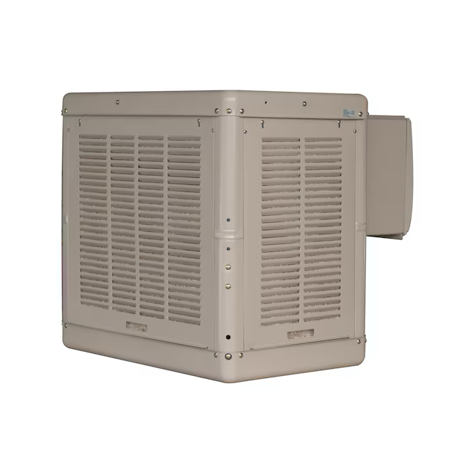 Essick Air 3300-CFM Enfriador evaporativo de ventana para exteriores de 2 velocidades para 900 pies cuadrados (motor incluido)