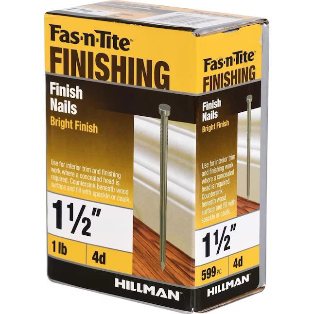 Fas-n-Tite 1-1/2-in Zinc-plated Finish Nails