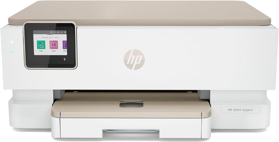 HP ENVY Inspire 7255e Kabelloser Farb-Thermotintenstrahldrucker, Drucken, Scannen, Kopieren, Einfache Einrichtung, Mobiles Drucken, Optimal für zu Hause, Instant Ink mit HP+ 