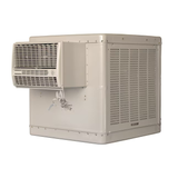 Essick Air 4200-CFM Enfriador evaporativo de ventana para exteriores de 2 velocidades para 1400 pies cuadrados (motor incluido)