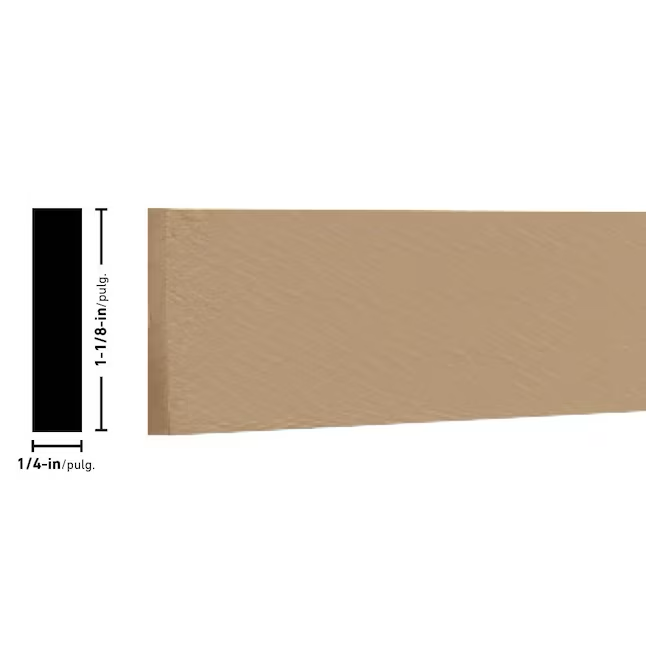 RELIABILT 4-1/8-in x 12-ft Primed MDF 326 Crown Moulding