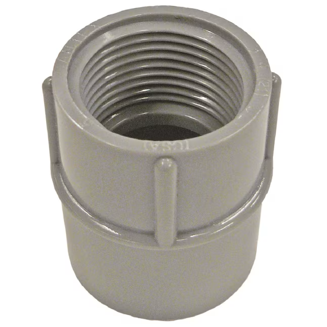 CANTEX 1-1/2-in Schedule 40 Schedule 80 Plastic Combination Connector Conduit Fittings