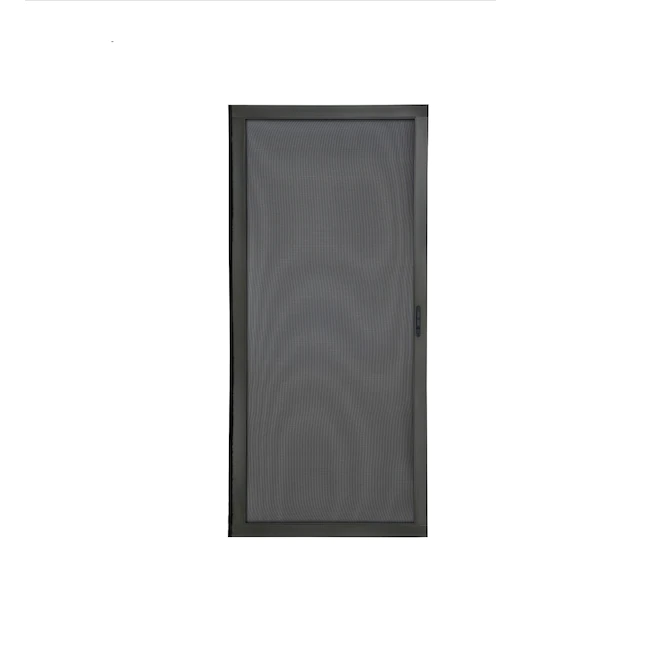 ReliaBilt 48-in x 80-in Bronze Aluminum Sliding Patio Screen Door