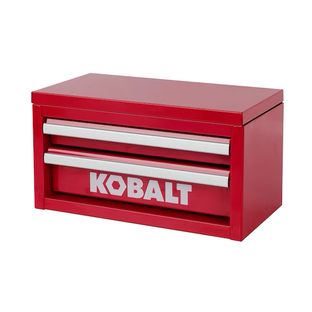 Kobalt Mini 10.83-in 2-Drawer Steel Tool Box