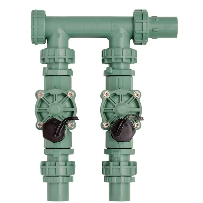 Orbit 3/4-Zoll oder 1-Zoll Inline-Sprinklerverteiler vormontiert