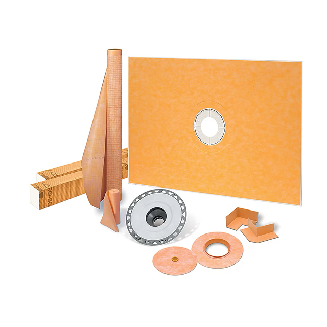 Schluter Systems Kerdi-Shower-Kit 38-in x 60-in PVC Flange 2-in