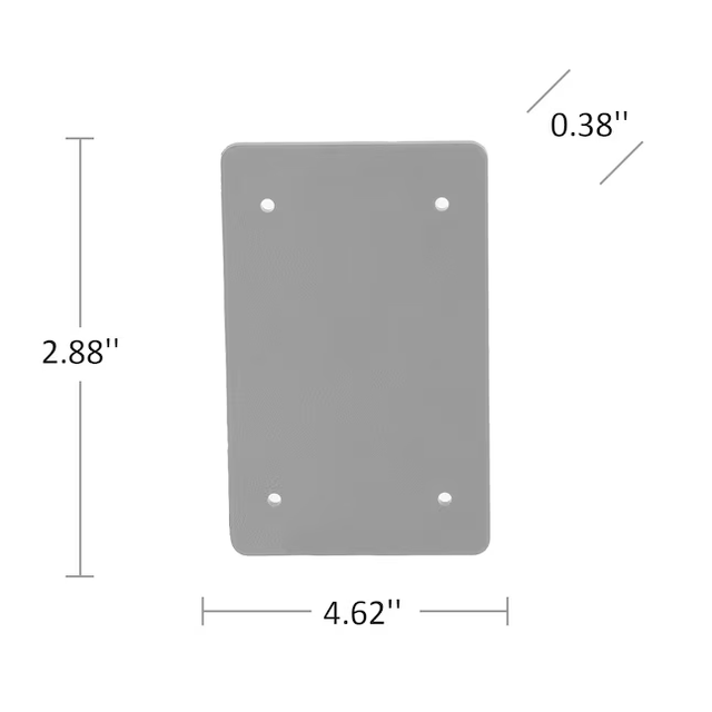 Hubbell 1-Gang Rectangle Plastic Weatherproof Electrical Box Cover