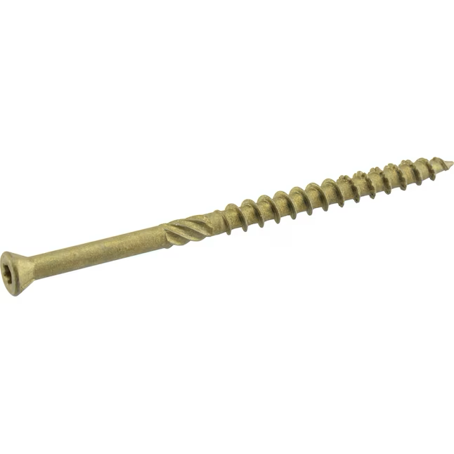 Power Pro #8 x 2-1/2-in Epoxy Exterior Trim Screws (120-Per Box)