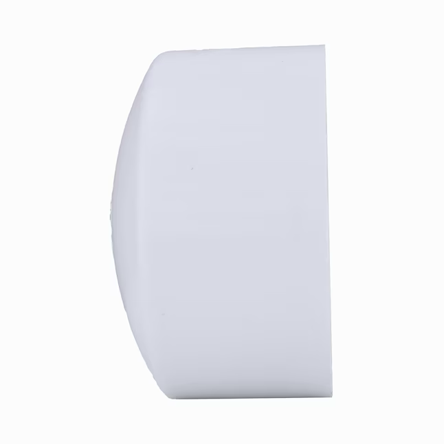 Tapa de enchufe de PVC Charlotte Pipe de 2 pulgadas, cédula 40, color blanco (certificado de seguridad NSF)