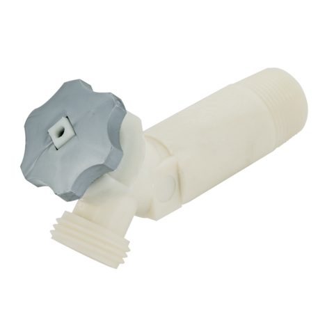 Eastman 3/4 in. MIP x 3/4 in. MHT Water Heater Drain Valve - Nylon