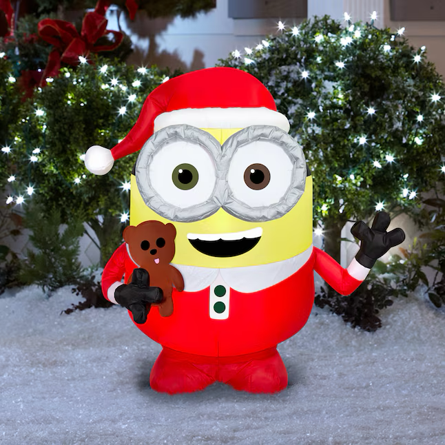 Universal 3-ft LED Minion Bob in PJ's Christmas Inflatable