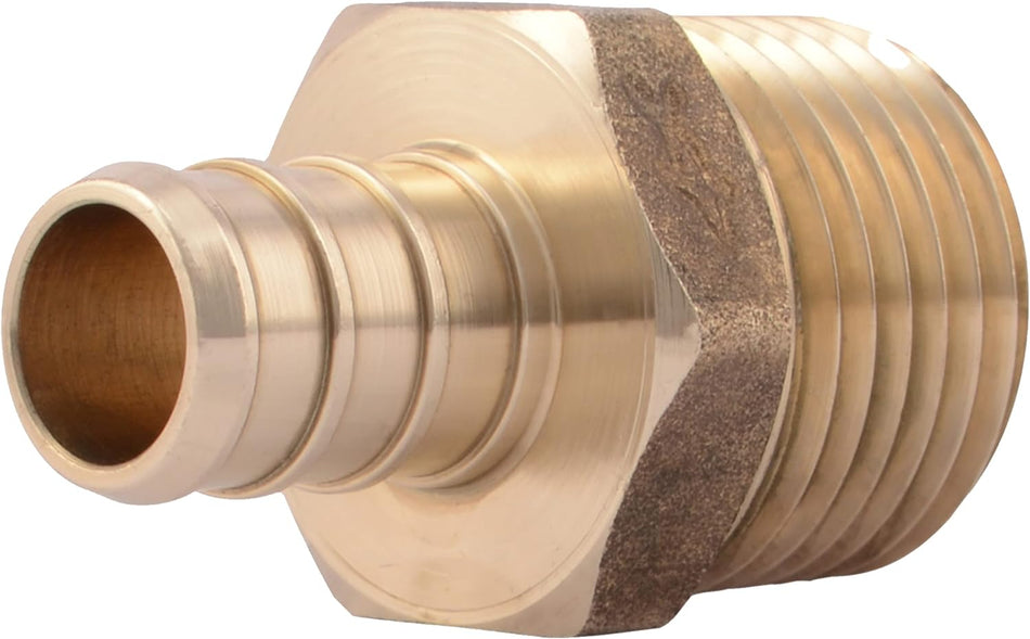 SharkBite 1/2 in. x 1/2 in. MNPT Brass Crimp Male Connector