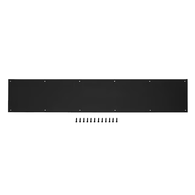 Placa protectora RELIABILT de 8 pulgadas de ancho x 34 pulgadas de alto (negro)