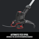 CRAFTSMAN 12-in Straight Shaft Corded Electric String Trimmer