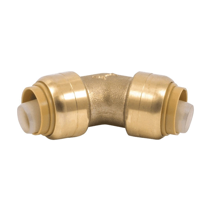 SharkBite 1/2 in. x 1/2 in. Brass Push 45° Elbow