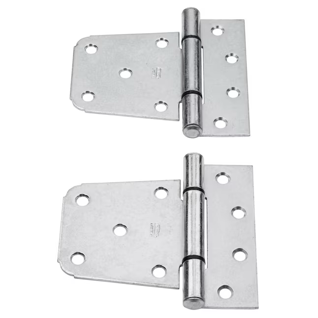 Bisagra para puerta de zinc de 3-1/2 in de National Hardware, paquete de 2