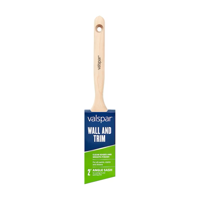 Valspar 2-in Natural Bristle Angle Paint Brush (General Purpose Brush)