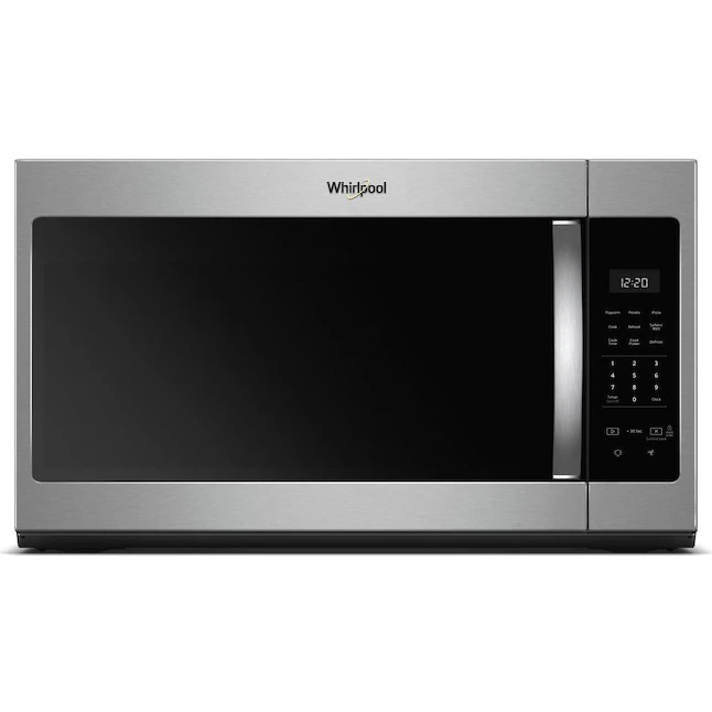 Whirlpool 1,7 cu ft 1000-Watt-Over-the-Range-Mikrowelle (Fingerabdruckbeständiger Edelstahl)