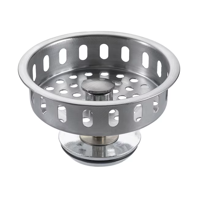 Project Source 3.5-in Stainless Steel Rust Resistant Strainer Basket