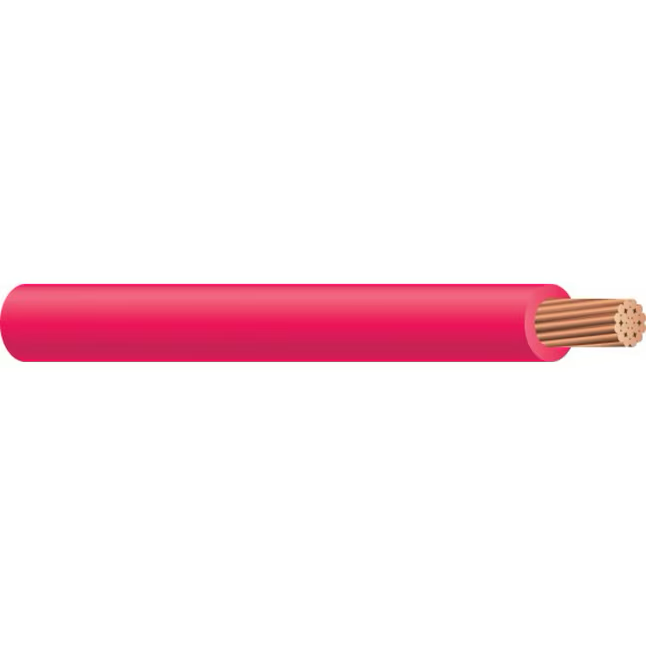 Cable primario Gpt rojo trenzado de 20 pies 14 AWG Southwire