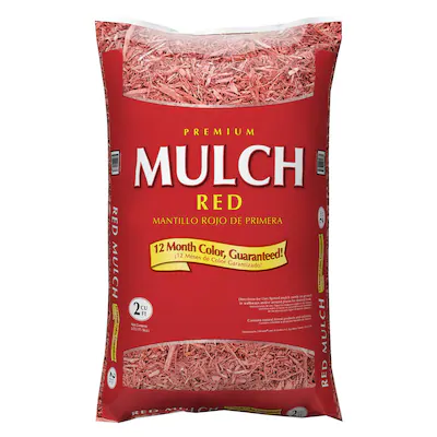 Premium 2-cu ft Red Hardwood Mulch