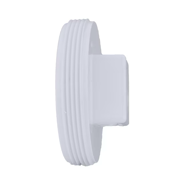 Conector macho DWV de PVC de 3 pulgadas Charlotte Pipe para agua no potable - Cédula 40