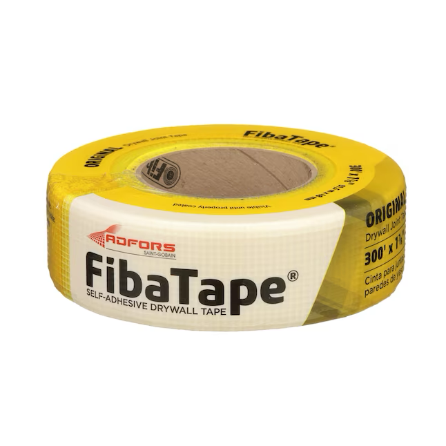 Saint-Gobain ADFORS FibaTape Standard Yellow 1.875-in x 300-ft Mesh Construction Self-adhesive Joint Tape