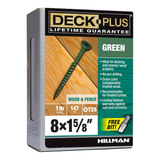 Deck Plus #8 x 1-5/8-in Wood To Wood Deck Screws (147-Per Box)