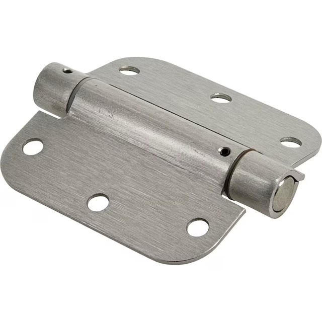 RELIABILT 3-1/2-in H x 5/8-in Radius Satin Nickel Mortise Interior Door Hinge