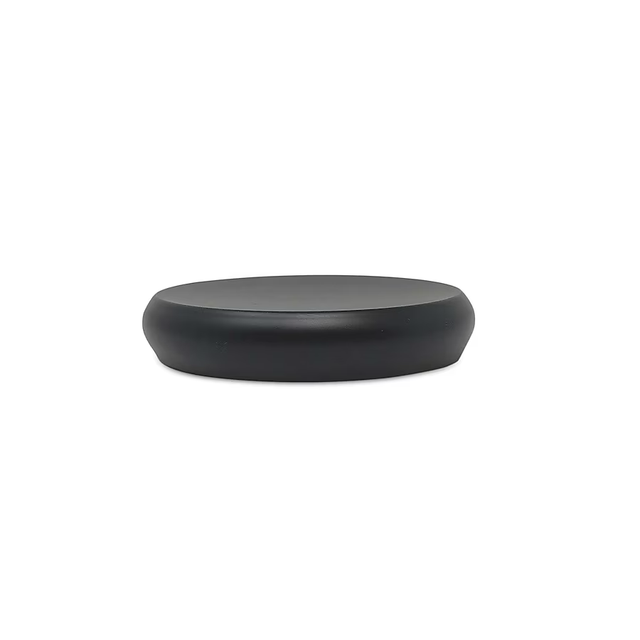 allen + roth Matte Black Stainless Steel Soap Dish