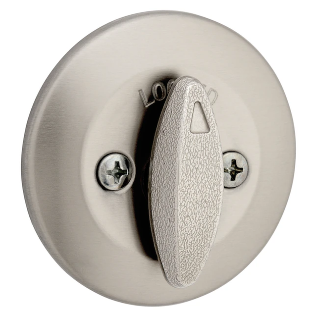 Kwikset Series 660 Satin Nickel Single Cylinder Deadbolt with SmartKey