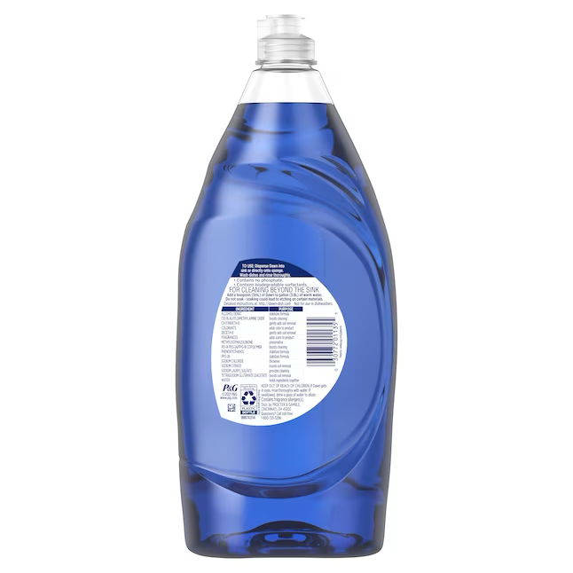 Jabón refrescante para platos tipo lluvia Dawn Ultra Platinum de 32,7 oz