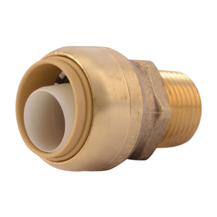 SharkBite 3/4 in. x 1/2 in. MNPT Brass Push Male Adapter