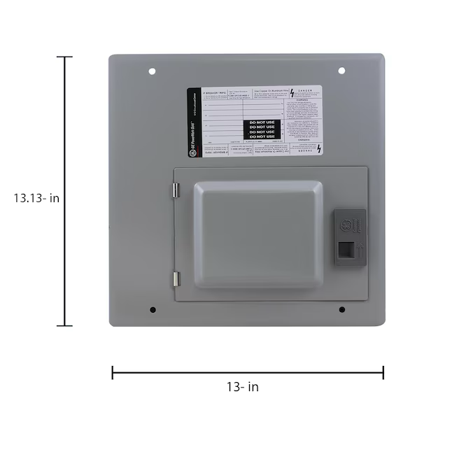 GE PowerMark Gold 125-Amp 6-Spaces 12-Circuit Indoor Convertible Main Lug Load Center